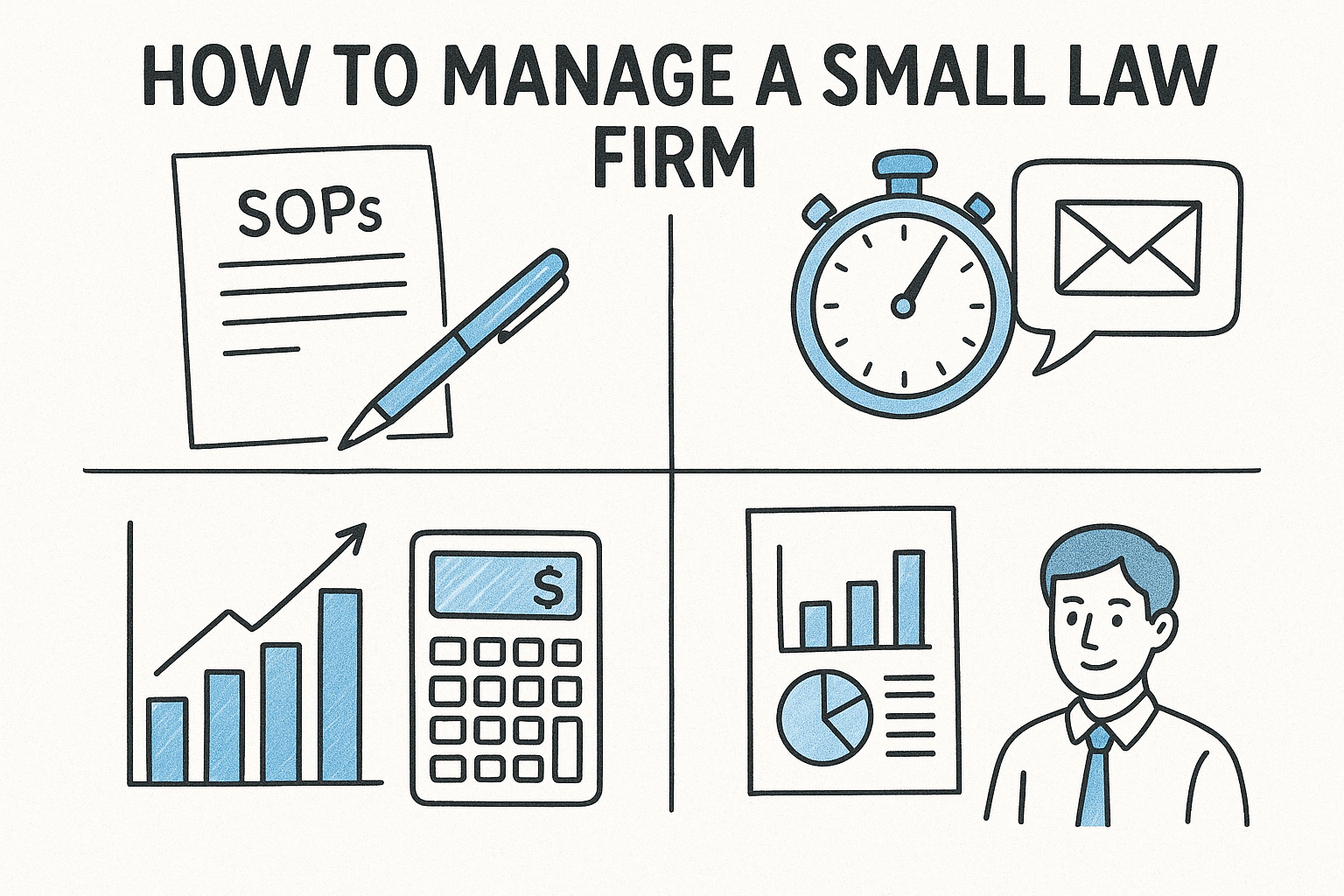 How to Manage a Small Law Firm: A Practical Guide — featured image