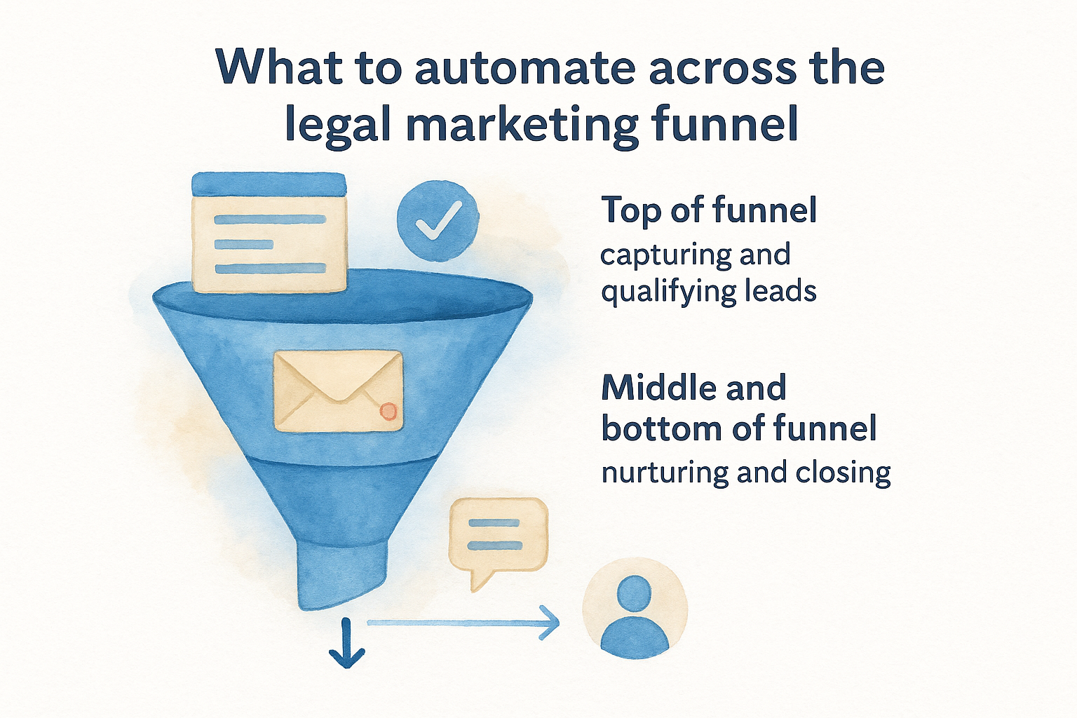 What to automate across the legal marketing funnel