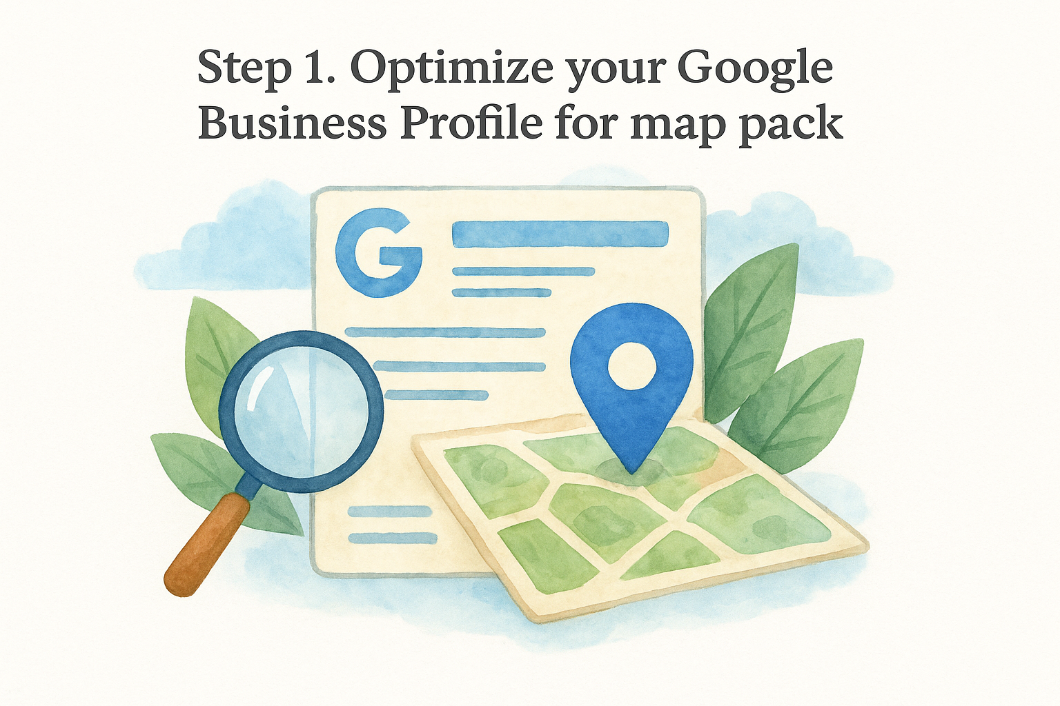 Step 1. Optimize your Google Business Profile for map pack