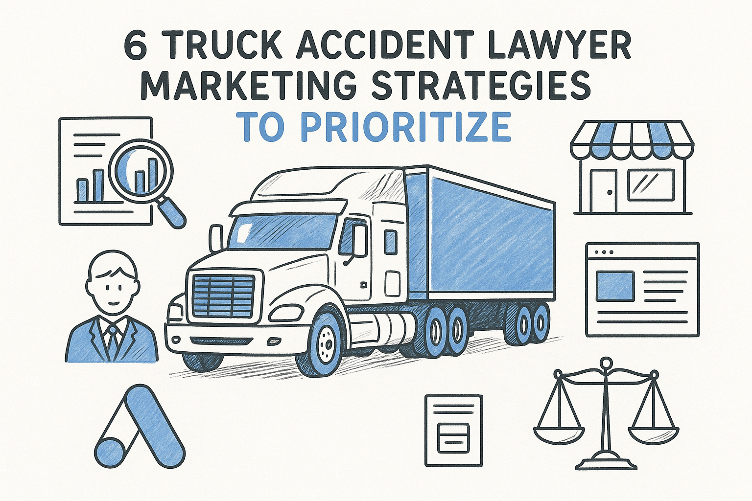 6 Truck Accident Lawyer Marketing Strategies to Prioritize — featured image