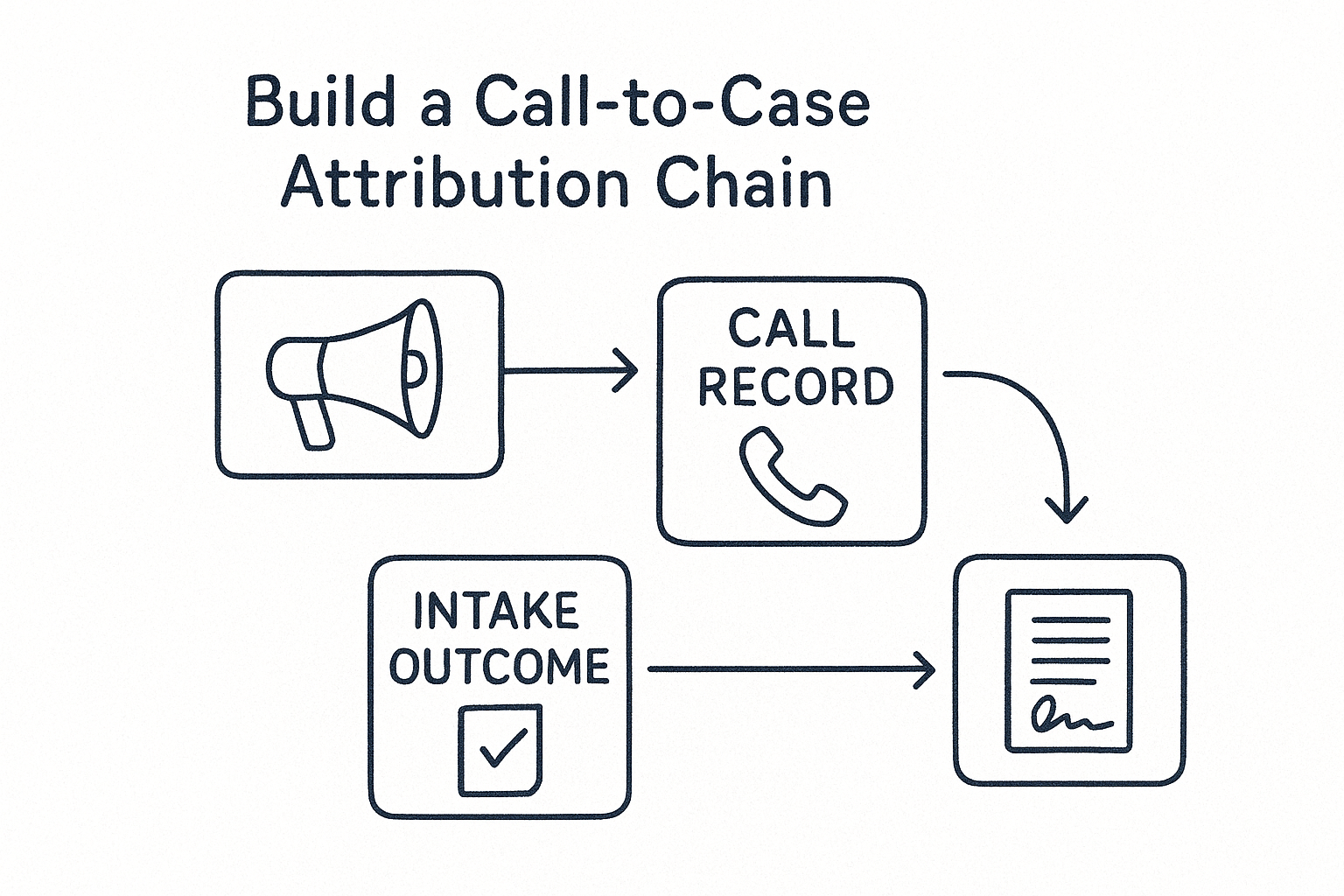 Build a Call-to-Case Attribution Chain