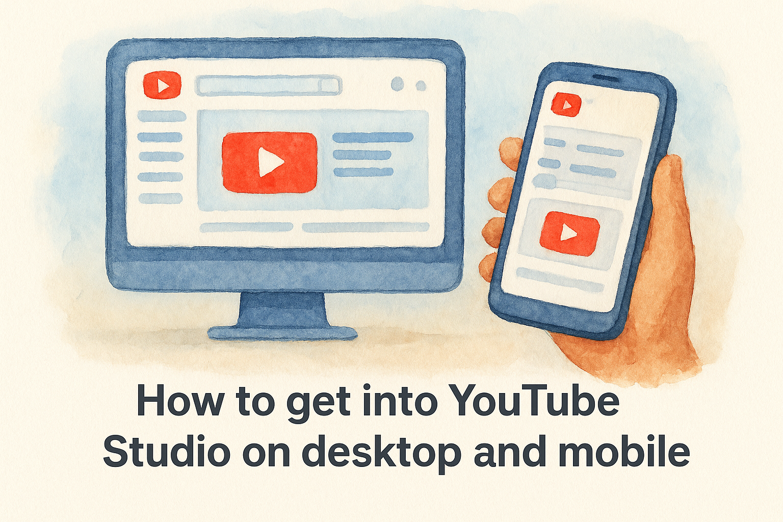 How to get into YouTube Studio on desktop and mobile