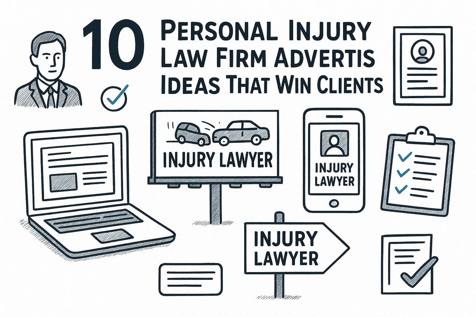 10 Personal Injury Law Firm Advertising Ideas That Win Clients — featured image