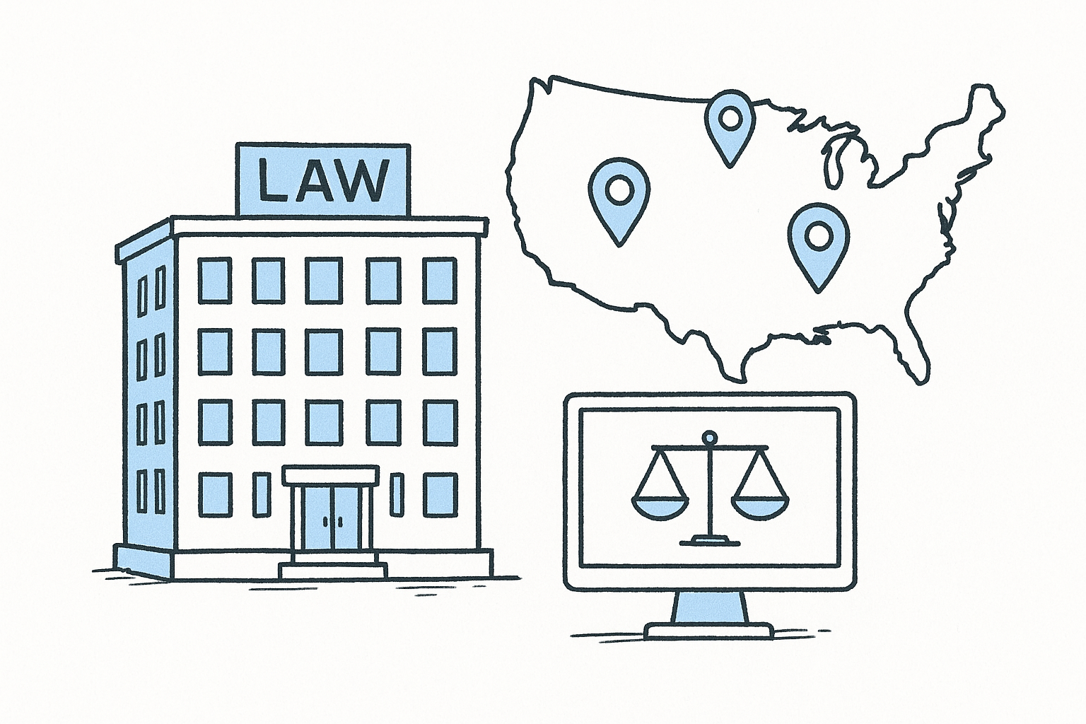 Large multi-location and mass tort sites