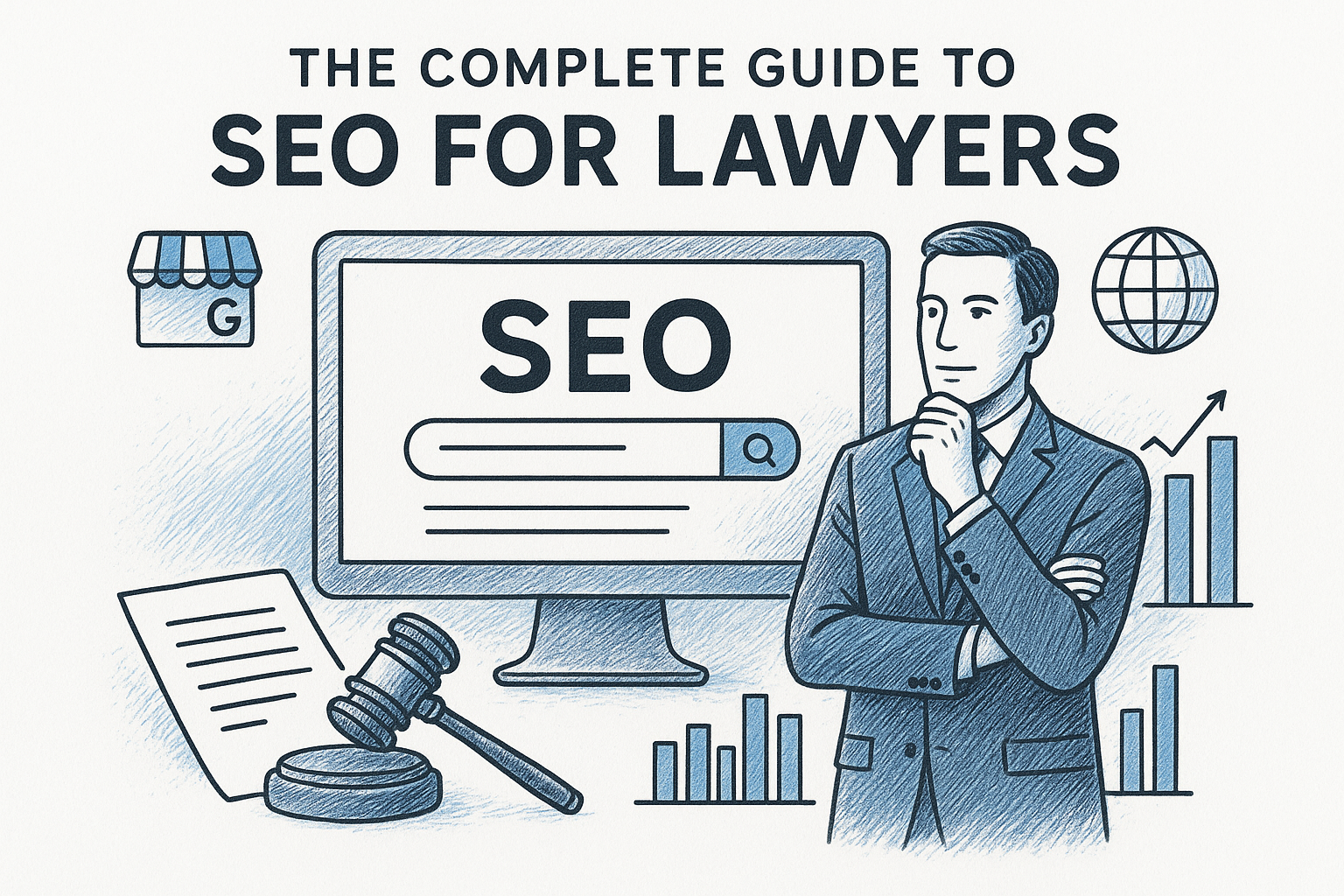 The Complete Guide to SEO for Lawyers — featured image