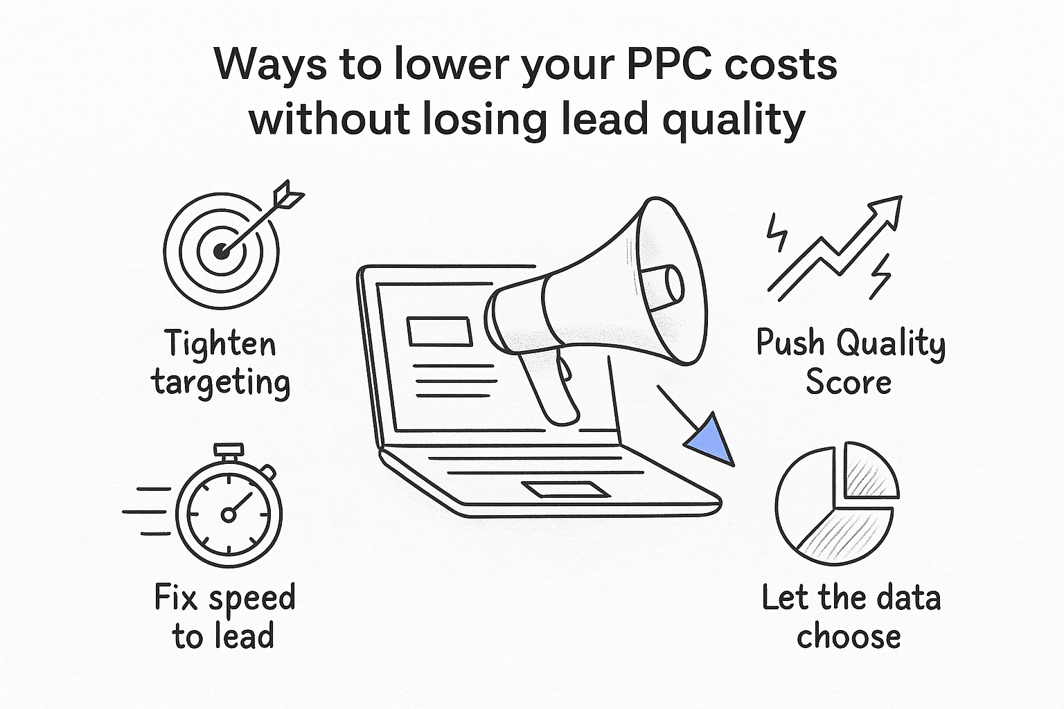 Ways to lower your PPC costs without losing lead quality