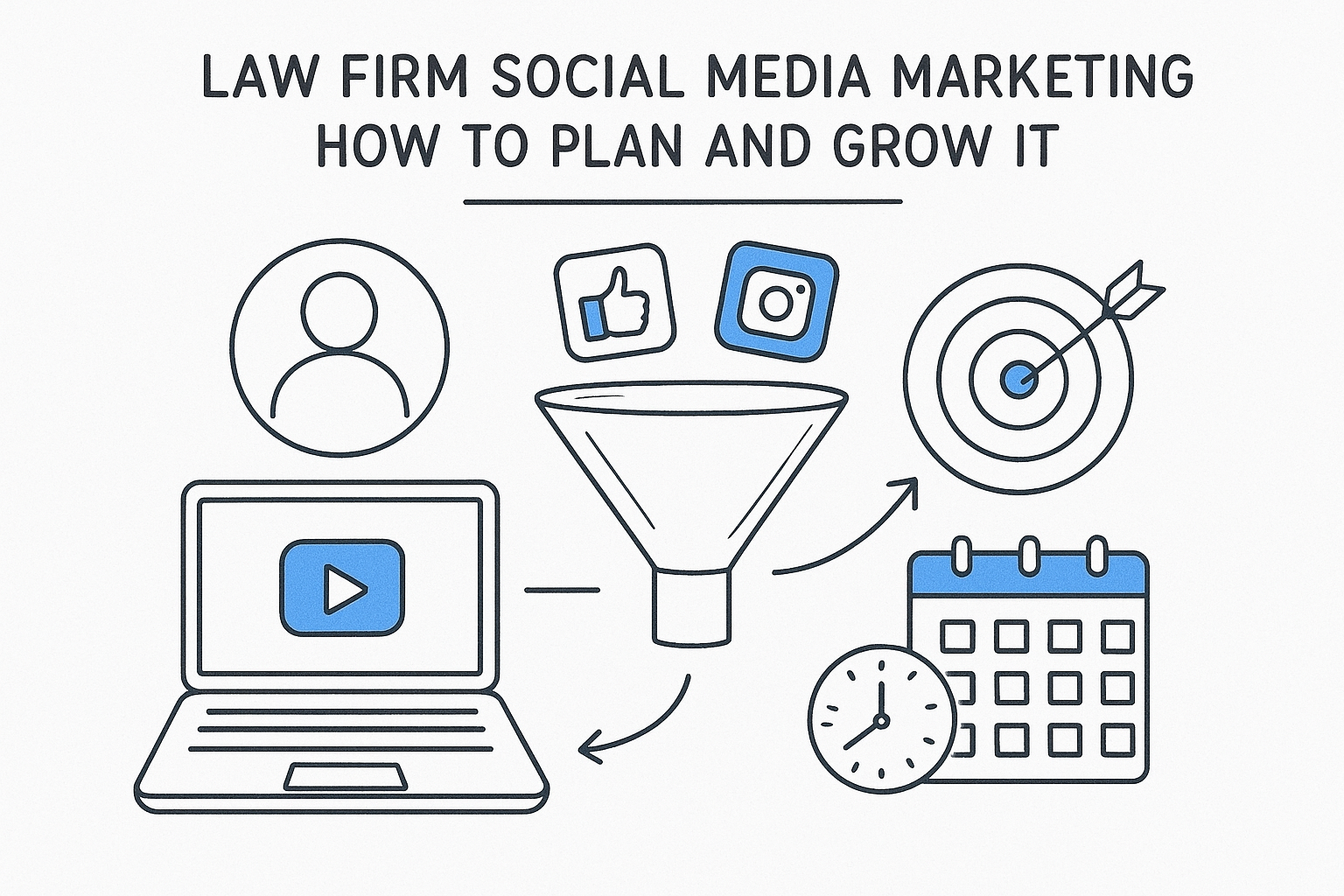 Law Firm Social Media Marketing: How to Plan and Grow It — featured image