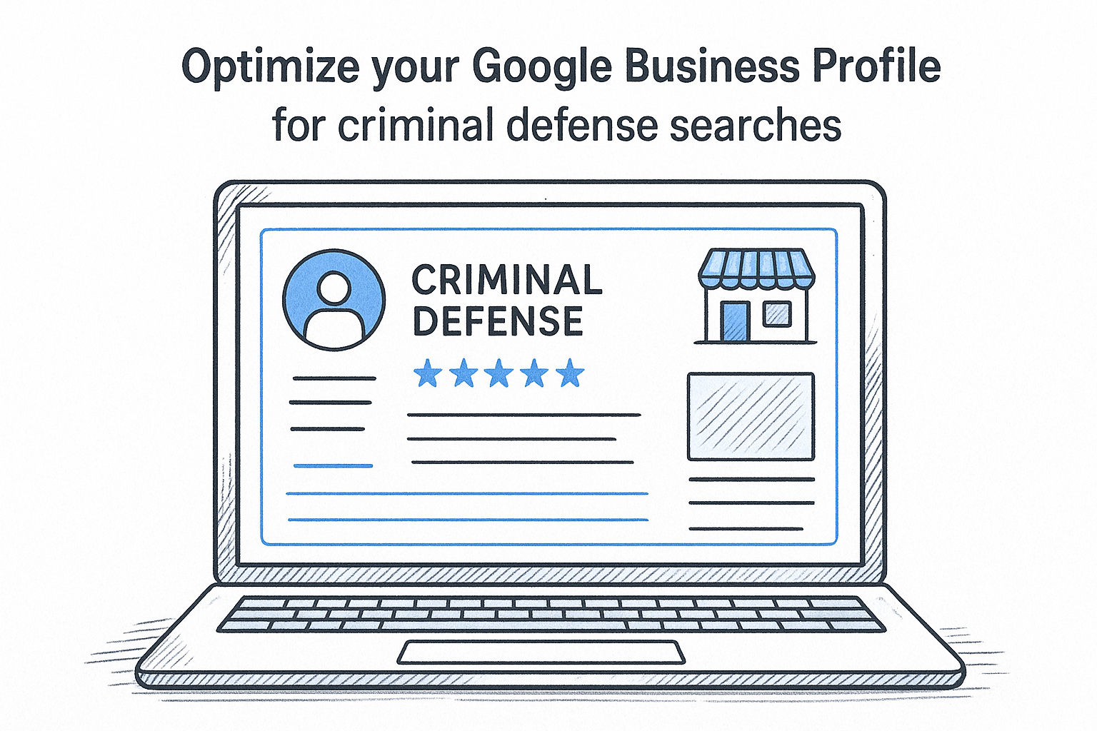 Optimize your Google Business Profile for criminal defense searches