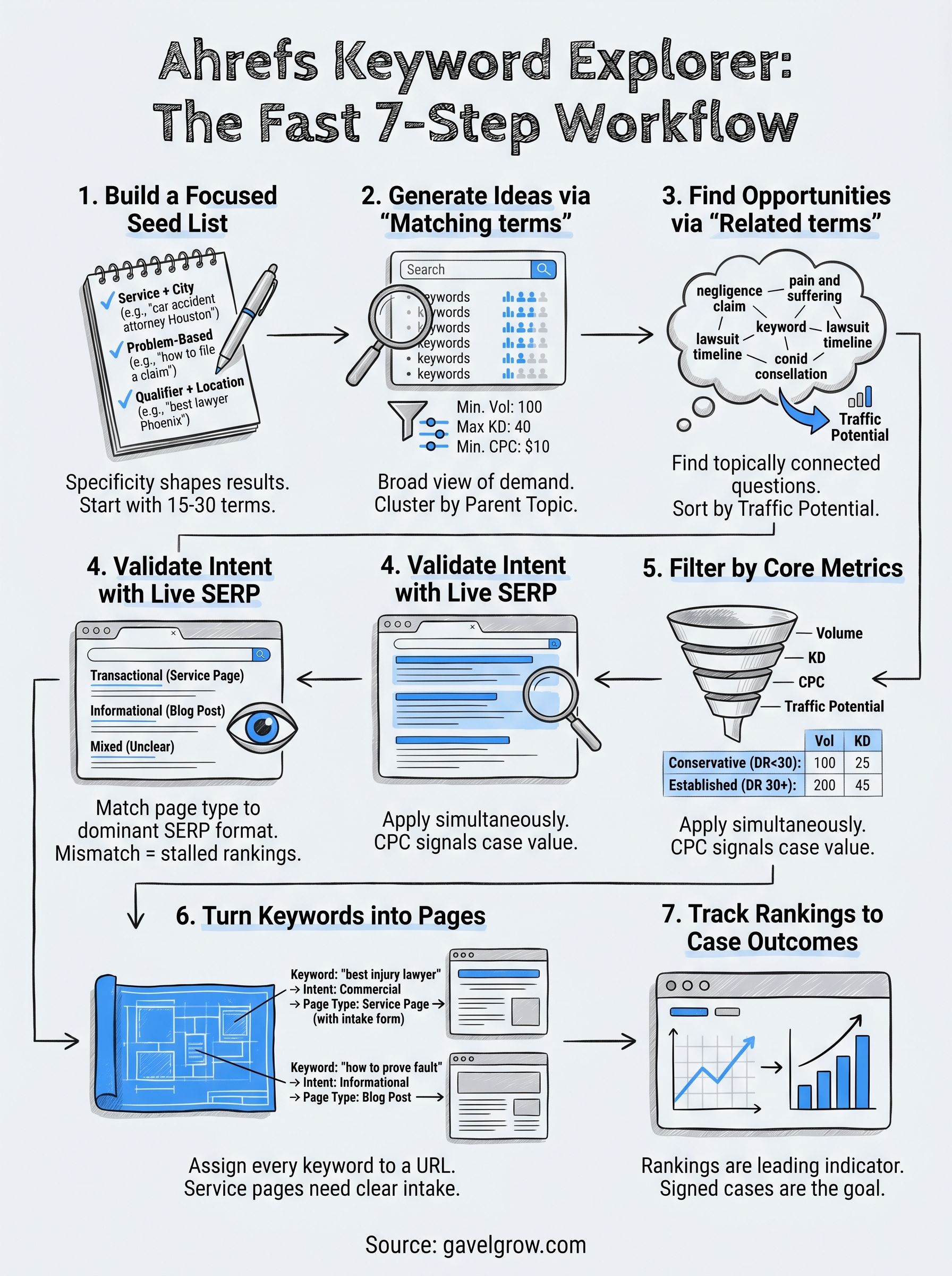 ahrefs keyword explorer infographic
