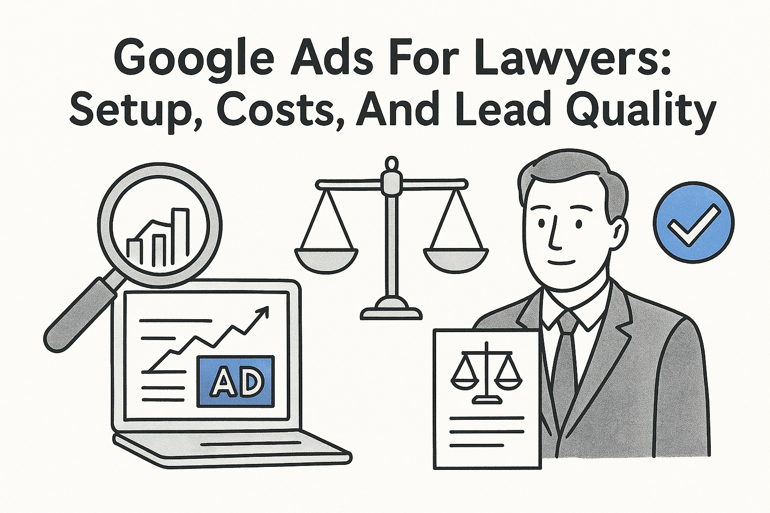 Google Ads For Lawyers: Setup, Costs, And Lead Quality — featured image