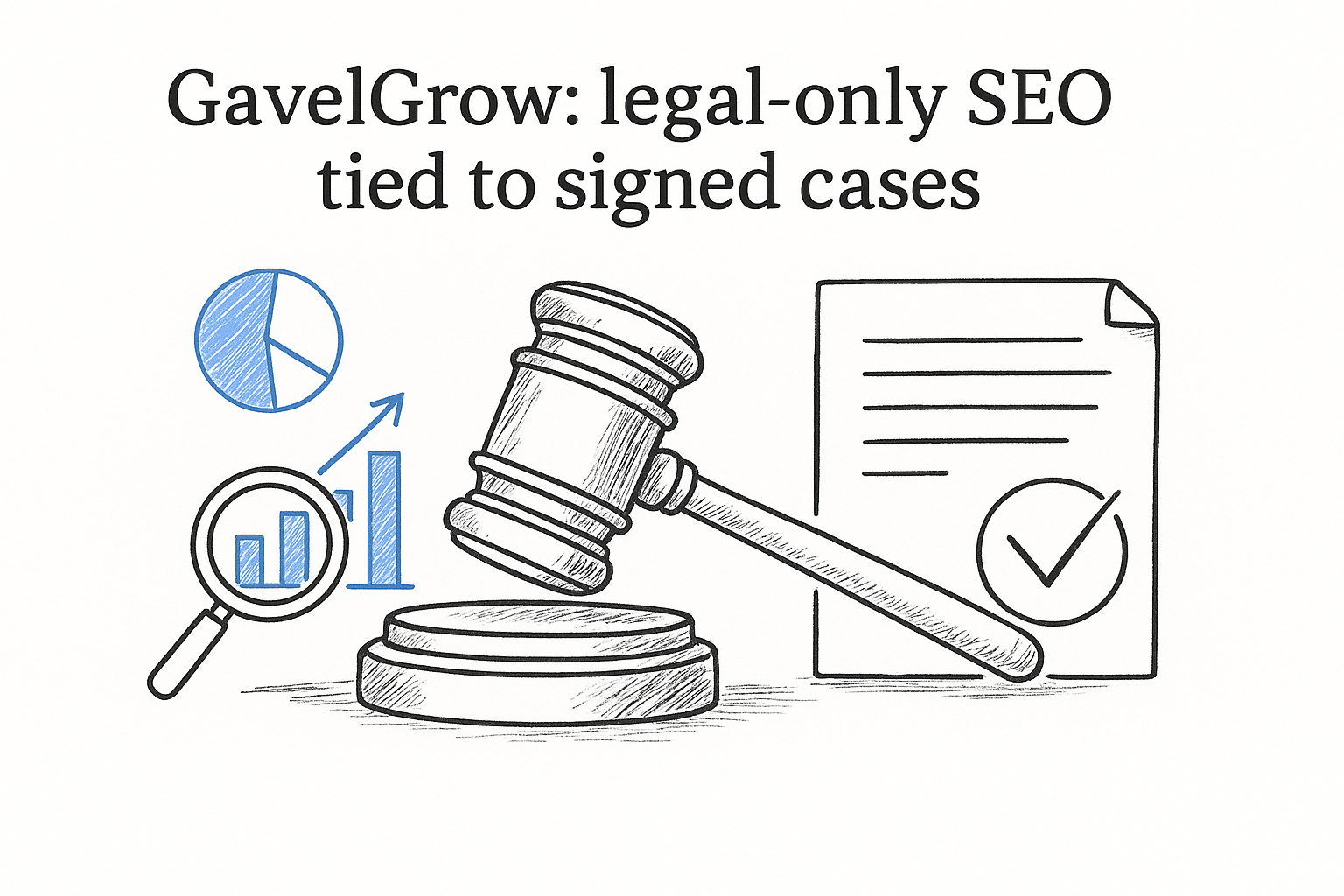 1. GavelGrow: legal-only SEO tied to signed cases