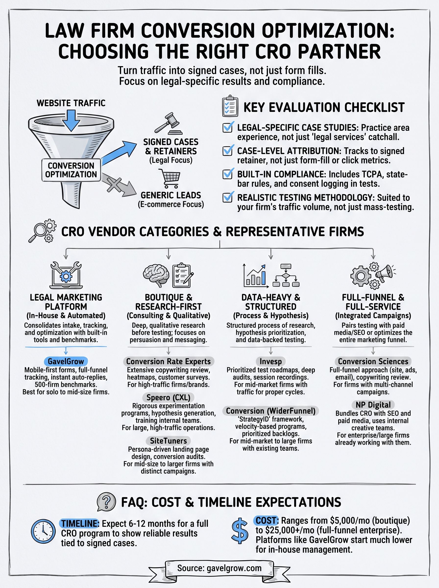 conversion rate optimization consultants infographic