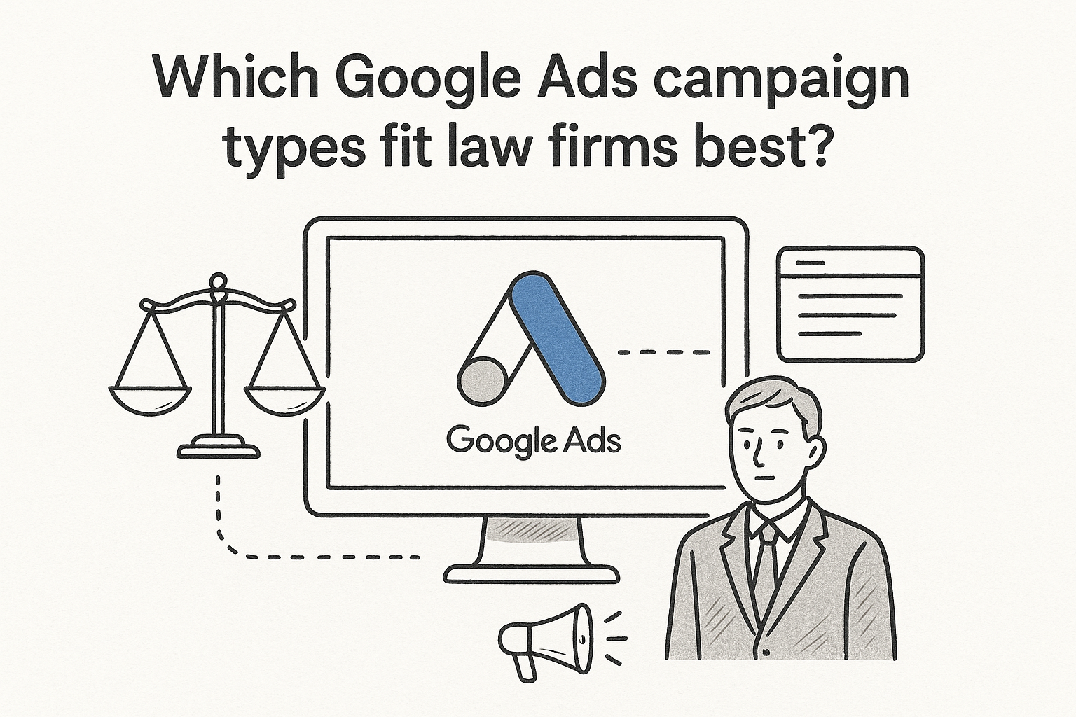 Which Google Ads campaign types fit law firms best