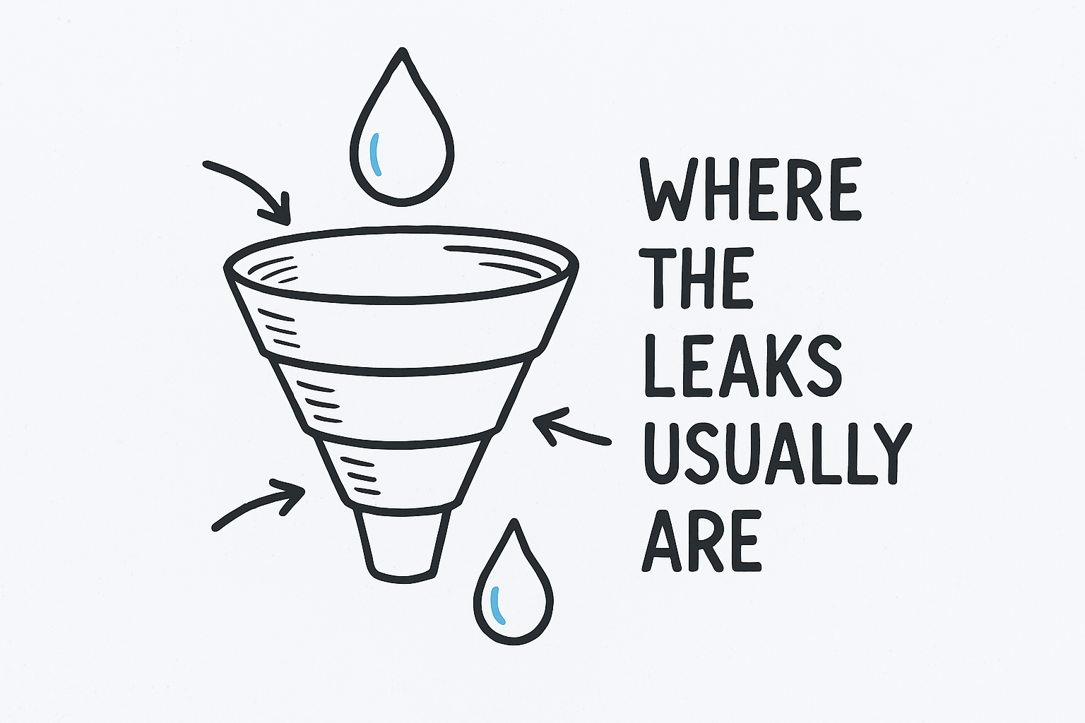 Where the leaks usually are