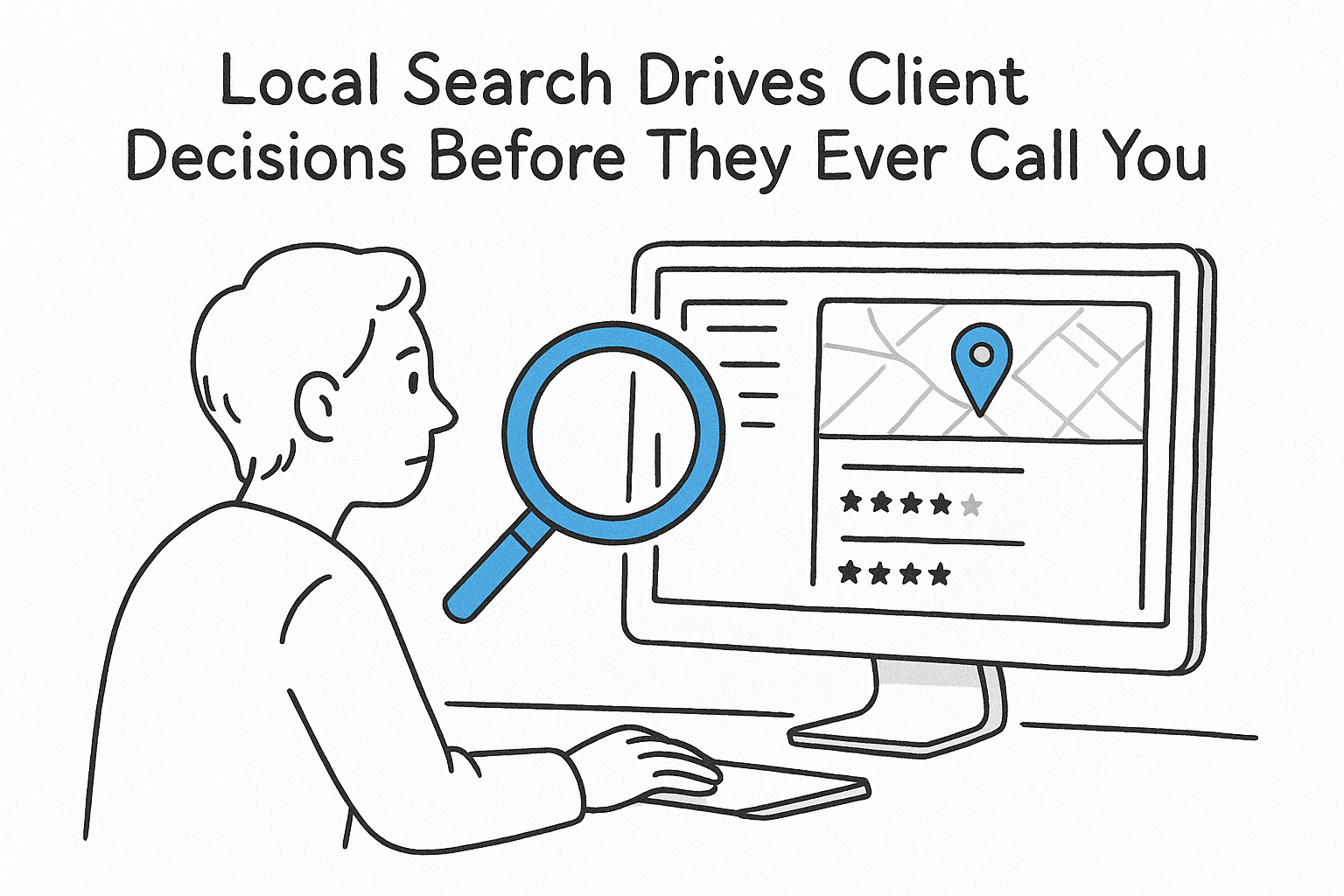 Local Search Drives Client Decisions Before They Ever Call You