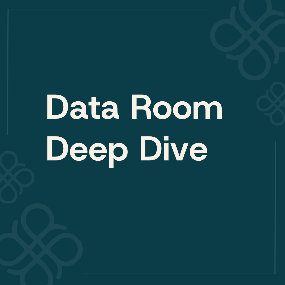 Data Room Deep Dive