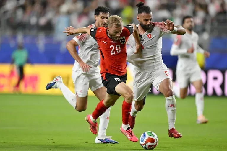 Austria, pròximo rival de Argentina vencio 3 - 1 a Jordania