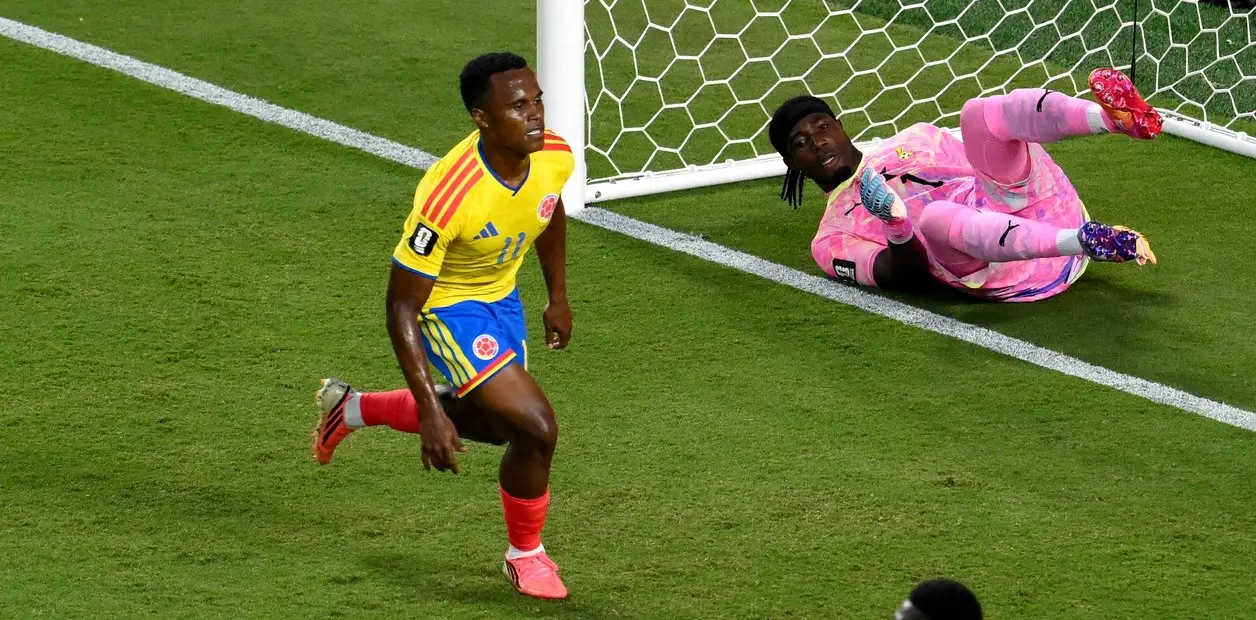 Colombia aseguró su pasaje a octavos ante Ghana