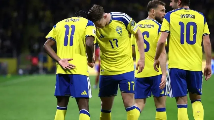 Show de goles de Suecia frente a Tunez