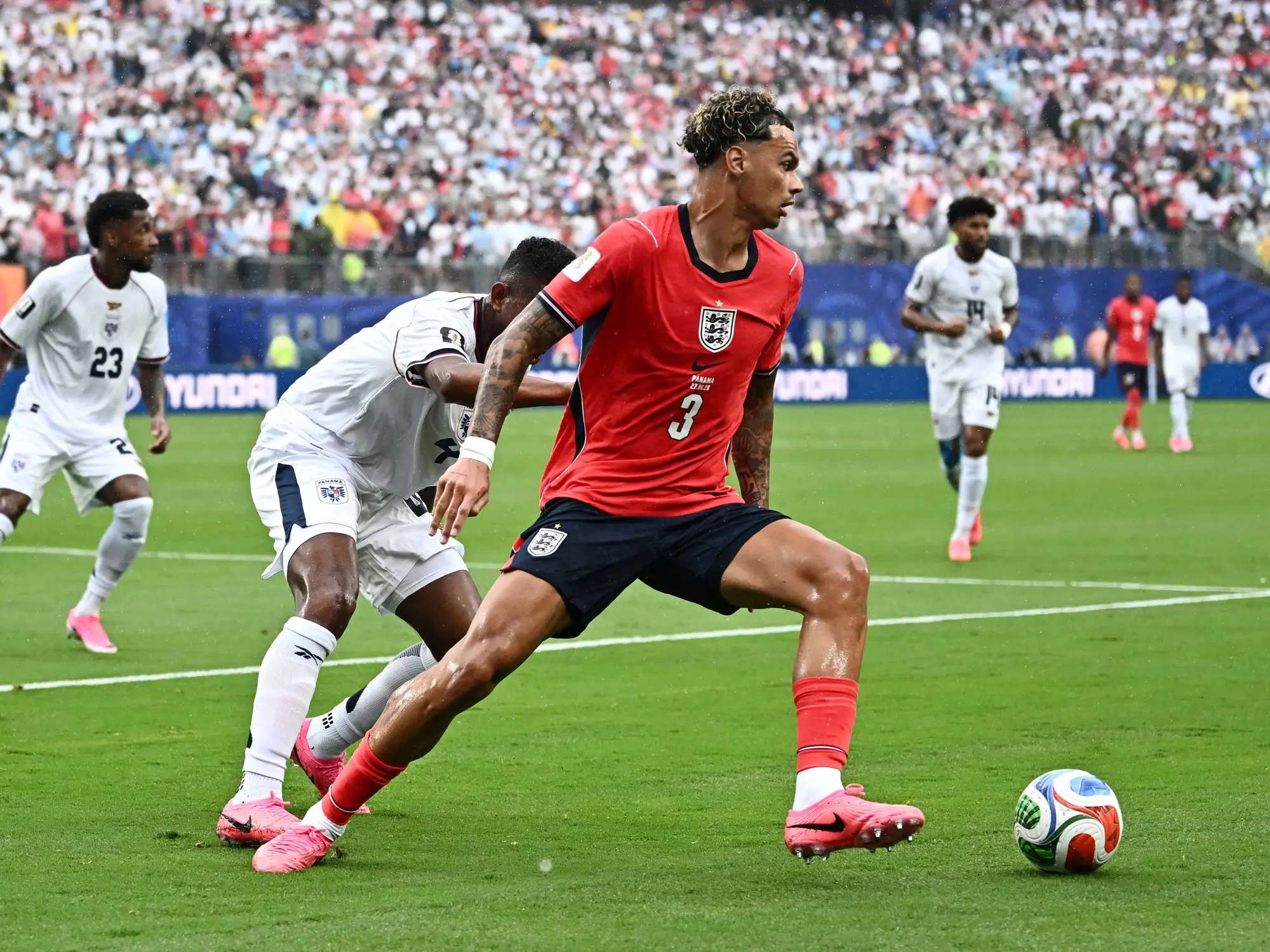 Inglaterra le ganò a Panamà 2 - 0