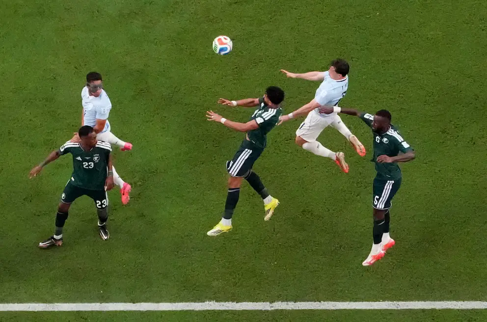 Igualdad en uno entre Arabia Saudita y Uruguay