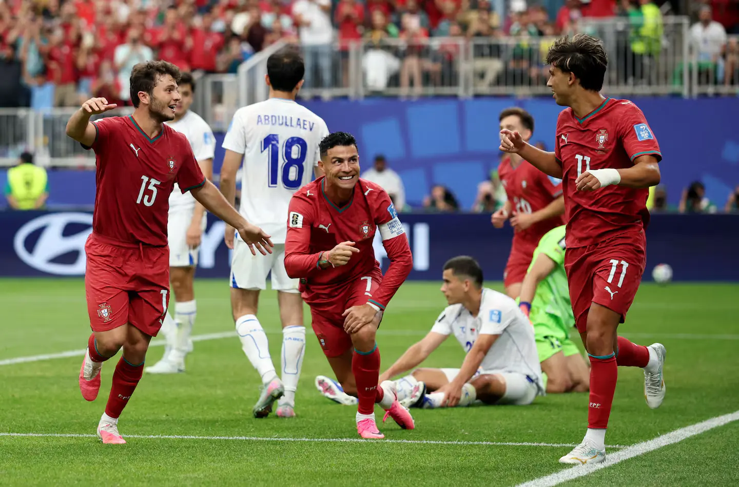 Goleó Portugal y define ante Colombia en la última fecha