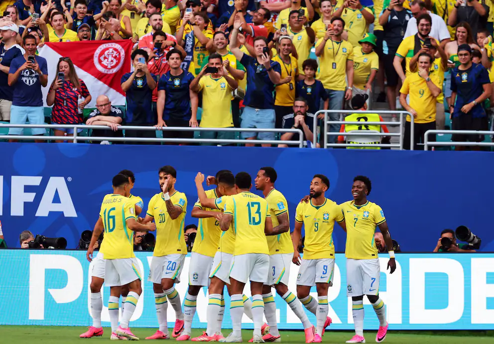 La verdeamarela se quedo con con su grupo por tener mayor diferencia de gol