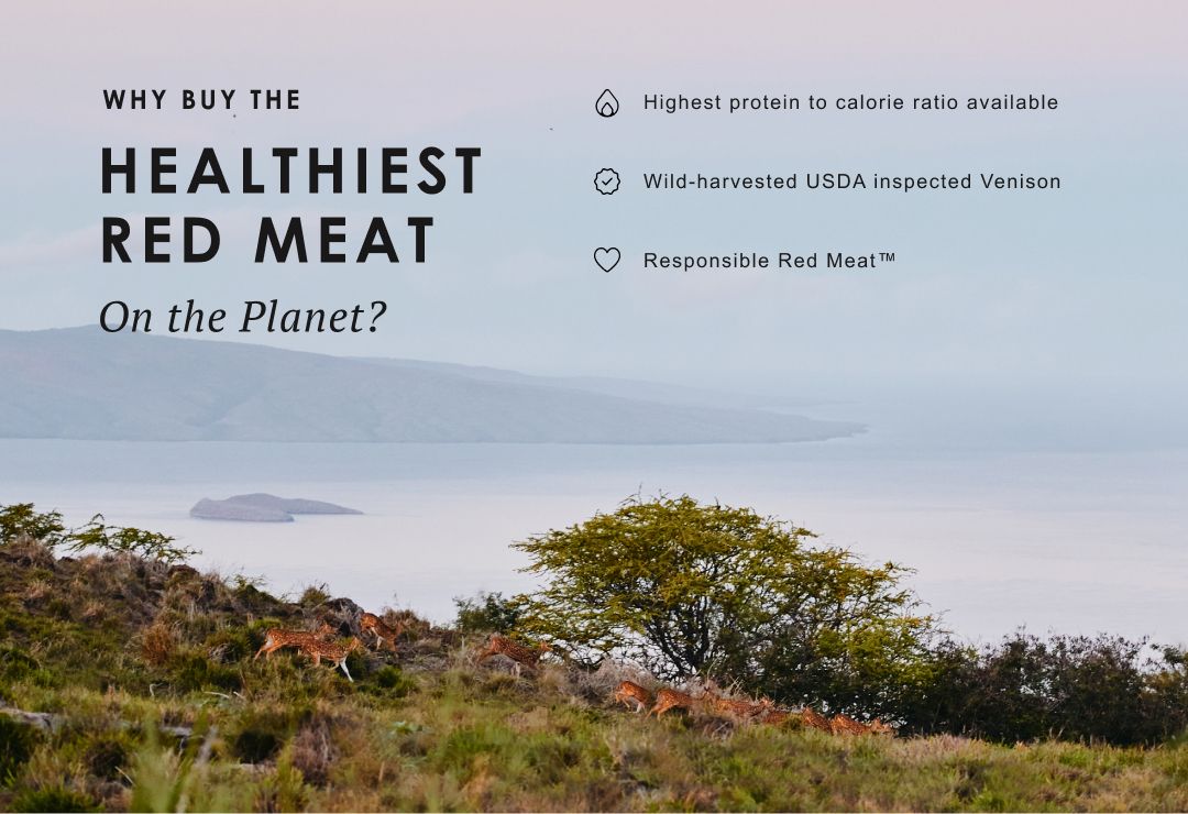 Maui Nui Wild Harvested Venison