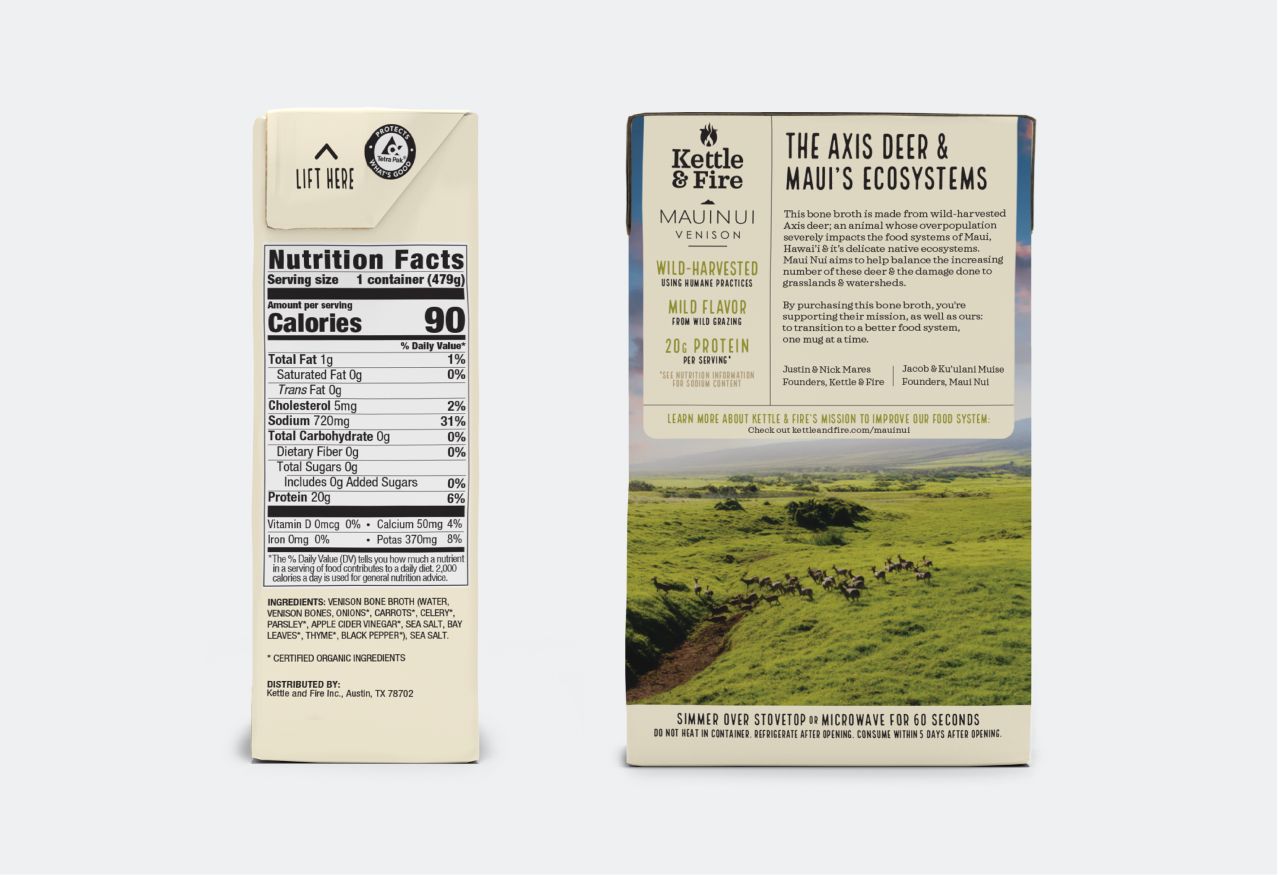 Maui Nui Wild Harvested Venison