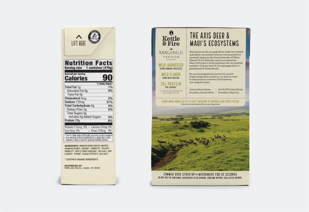 Maui Nui Wild Harvested Venison Maui Nui Wild Harvested Venison