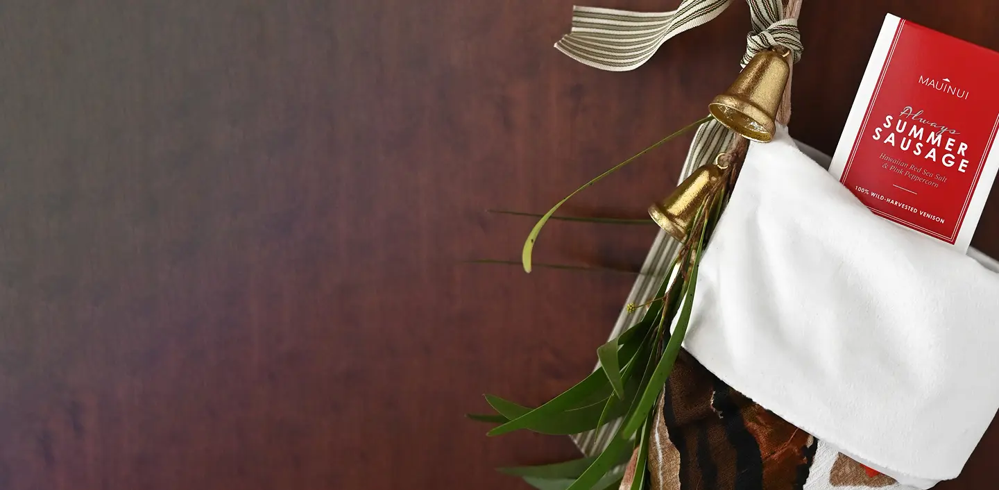 Maui Nui Wild Harvested Venison Maui Nui Wild Harvested Venison