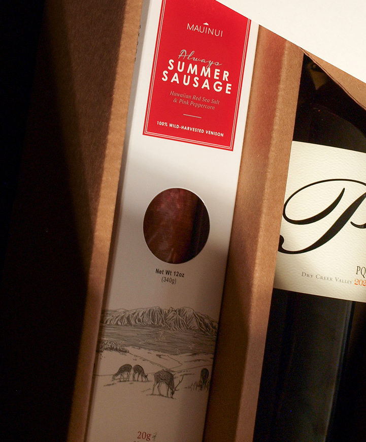 Maui Nui Wild Venison Summer Sausage