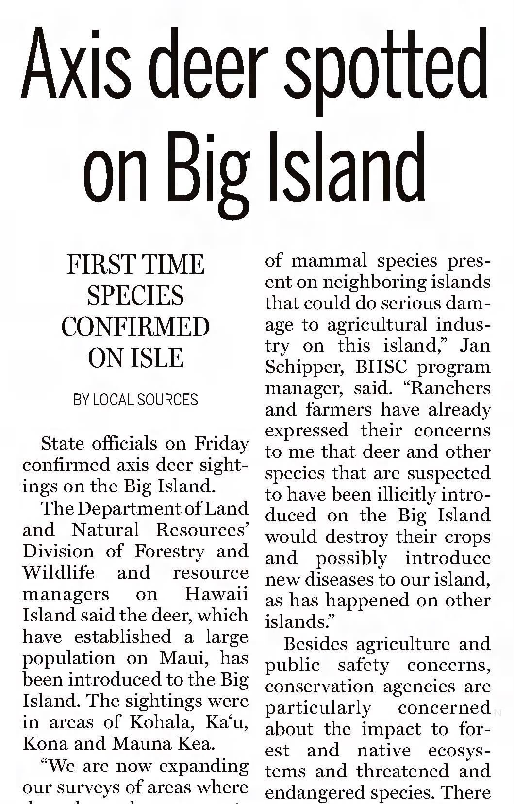 Maui Nui Wild Harvested Venison