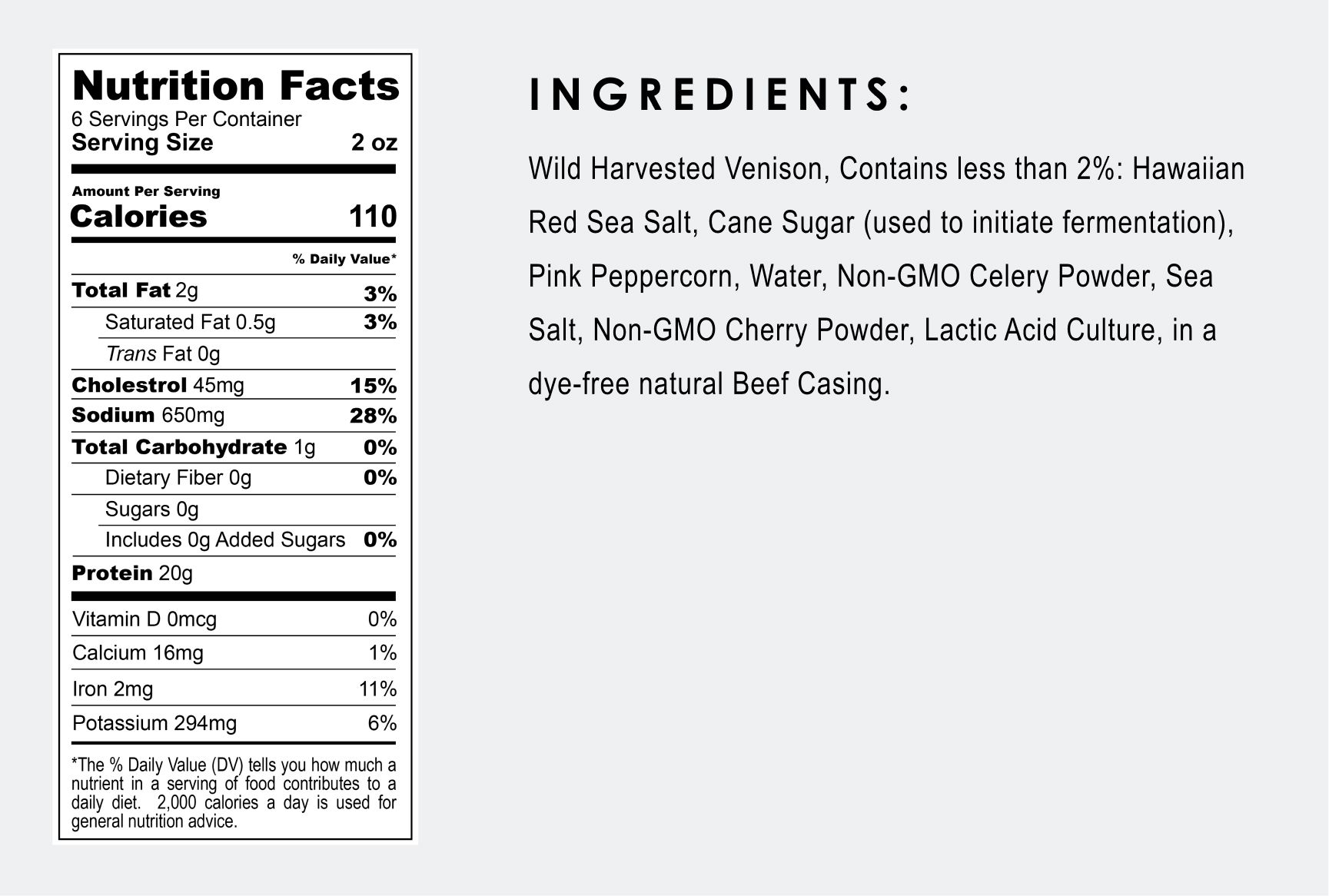 Maui Nui Wild Harvested Venison