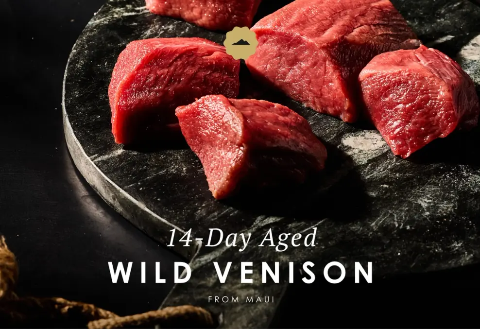Maui Nui Wild Harvested Venison Maui Nui Wild Harvested Venison