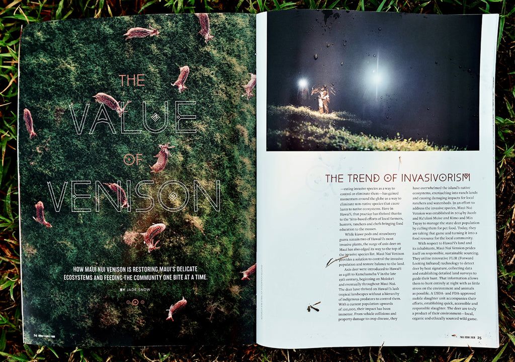 Maui Nui Wild Harvested Venison