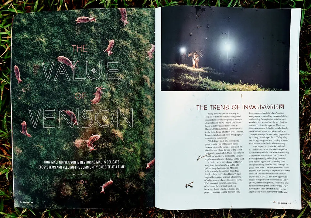 Maui Nui Wild Harvested Venison Maui Nui Wild Harvested Venison