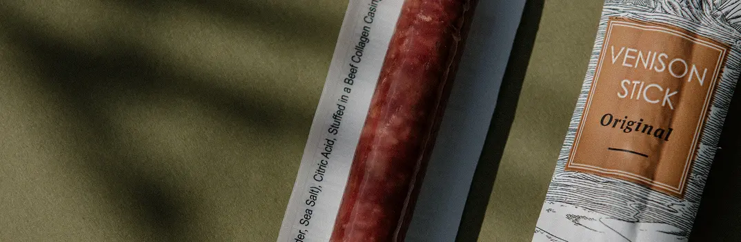 Maui Nui Wild Harvested Venison Original Venison Stick - Maui Nui Venison