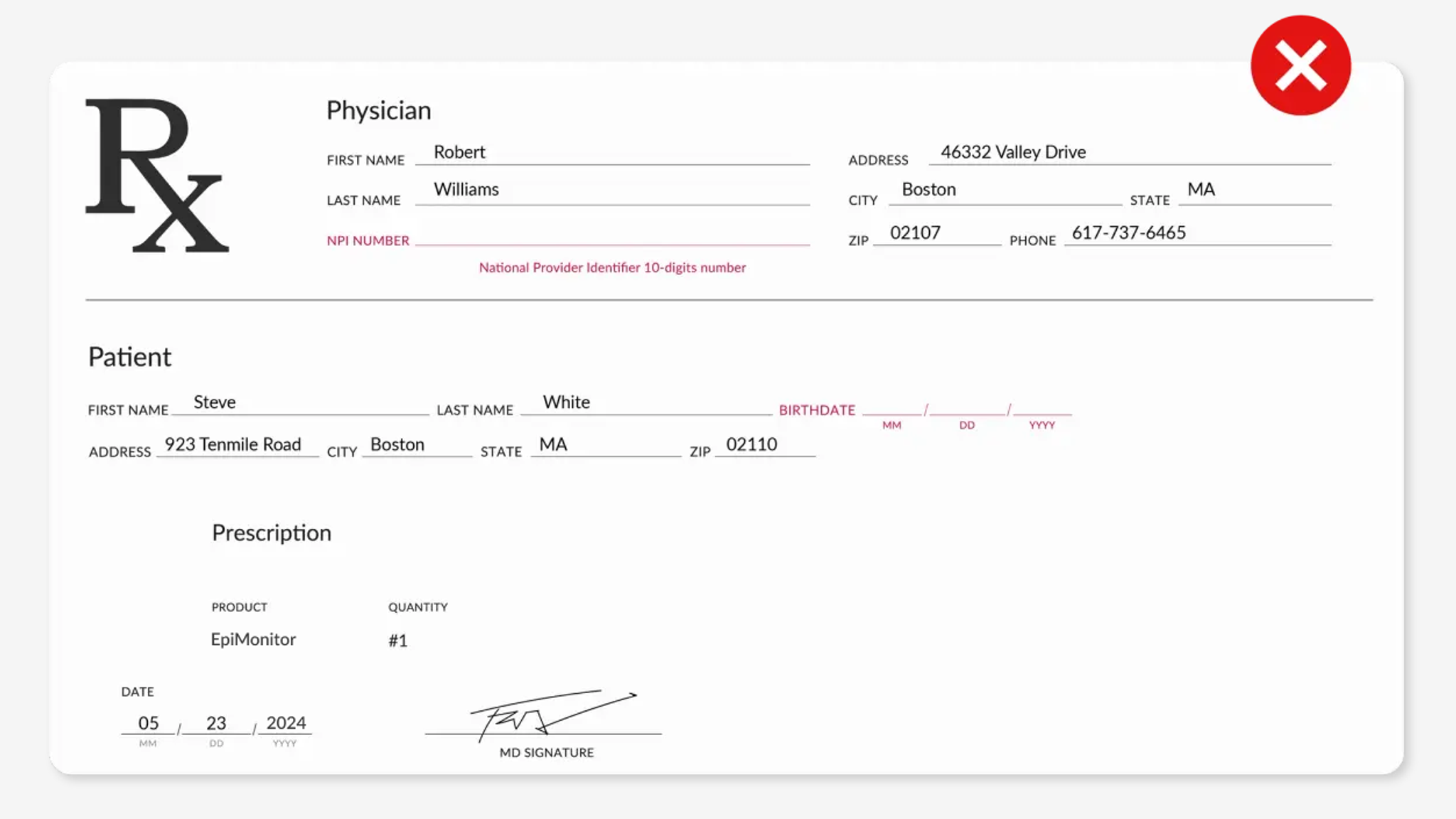 Ordering EpiMonitor in the U.S.: How to get the prescription approved ...