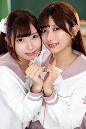 【VR】シン・W顔面特化アングルSpecial VR ～顔面最高のビジュJ●がボクを奪い合い！？舐めまくりキスしまくり中出しハーレム！！～逢沢みゆ・北岡果林 ギャラリー 2