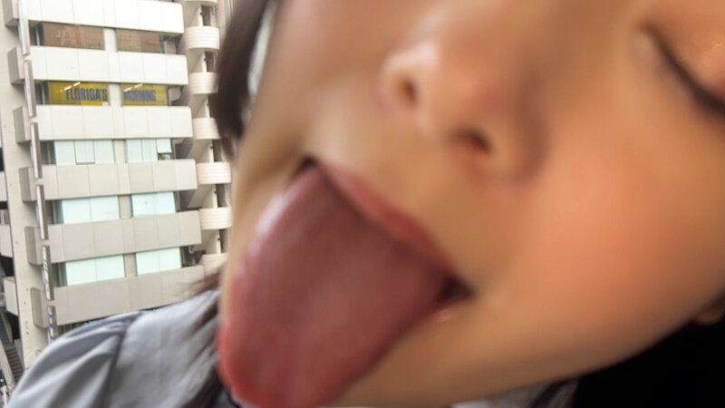 街角で声をかけて口内観察させてもらう コンビニバイトの学生 ななちゃん ギャラリー 9