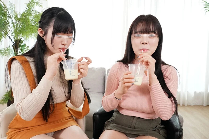 一般男女モニタリングAV Hカップ以上限定 仲良し女子大生2人組が牛乳を口に含んで→爆乳モミモミ→乳首こねくりイキ我慢チャレンジ！協力して我慢出来たら100万円！イッたら罰ゲームのデカチン即ハメ4P！親友同士で初めてのチクイキ絶頂しちゃって敏感になったJDオマ…