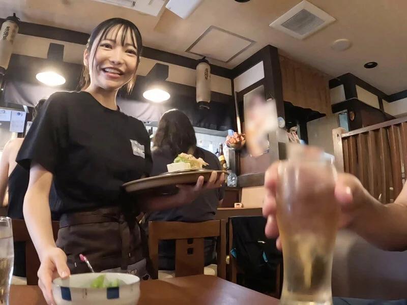 居酒屋美人店員が肛門解禁！！酔った勢いで初アナルFUCK！ガチ飲酒でいきなり3穴アクメ！ ギャラリー 1
