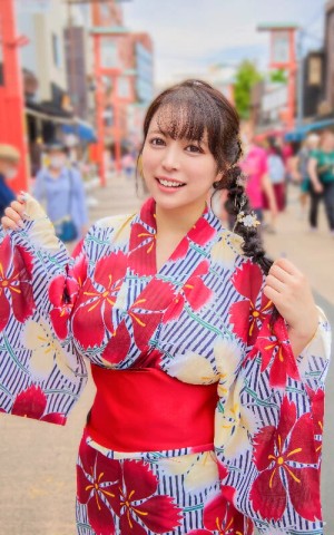 マチアプちゃん！ふわとろHカップの上京ハメ撮りSEX 浴衣デートでハメを外して即ハメモードで中出しOK はるな 22歳 大学生 ギャラリー 1