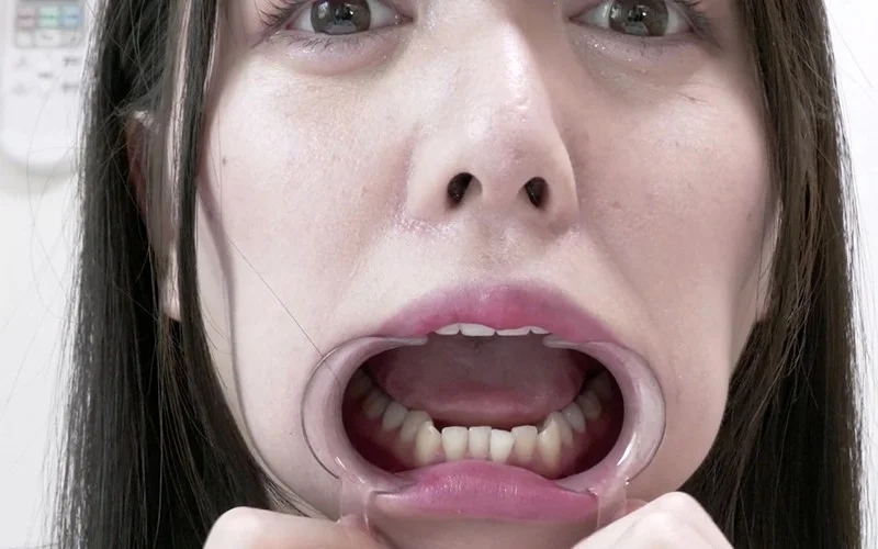 口内フェチ ～歯・のどちんこ・舌ベロ観察・オナニー付き～ 朝日しずく
