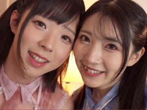 コスプレ男の娘レズビアン ～可愛すぎるひよこ美少女の唾液が混じり合う～ 近藤ムム/皆月ひかる ギャラリー 6