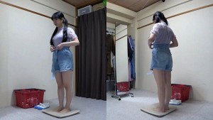 皐月ゆら ムチムチ美尻 神ブルマ 美少女やぽっちゃり娘らにピチピチブルマ＆体操着を着せ、ハミパン、ムレムレワレメを毛穴まで見えるほどの超ドアップ接写！さらに尻コキ、着衣お漏らし放尿やブルマぶっかけ等ブルマ好きに送る完全着衣フェチAV ギャラリー 1