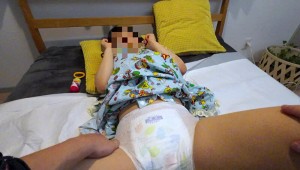 SNS直送146cm超ミニ素人JDせいら 清純ピュアおむつ極限羞恥 ギャラリー 1