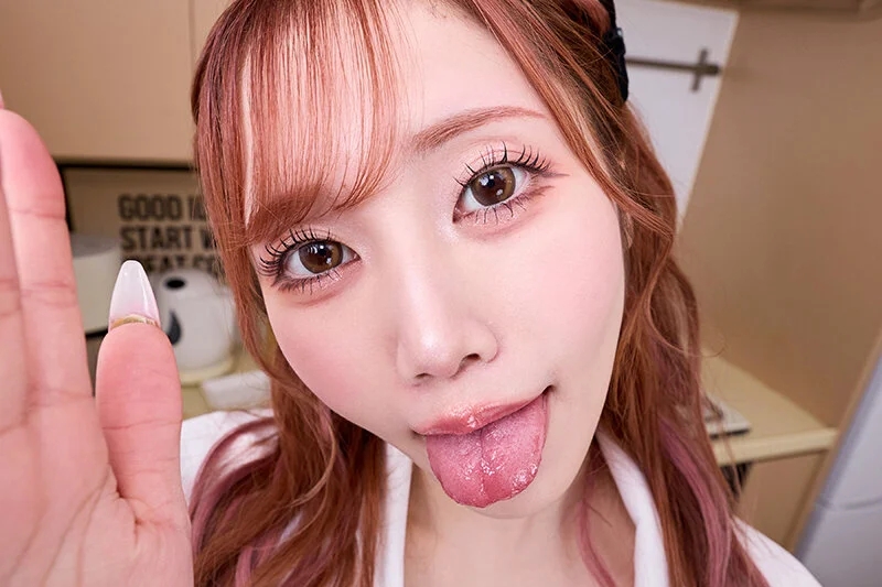 【VR】誰よりも僕を好きでいてくれる彼女と愛が重い同棲ライフ！！ボクの浮気を疑って体内まで独占するヨダレ飲ませ性交 斎藤あみり