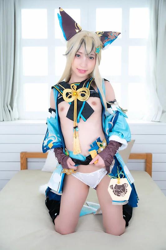 140センチ台ミニマムパイパン美少女レイヤー ド変態本性晒すエンドレスガチイキ絶頂3P連続中出しセックス ギャラリー 6